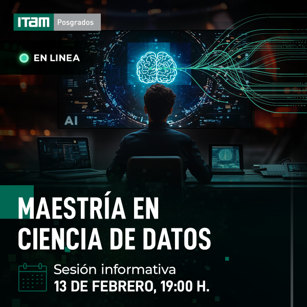 Sesión informativa de la Maestría en Ciencia de Datos