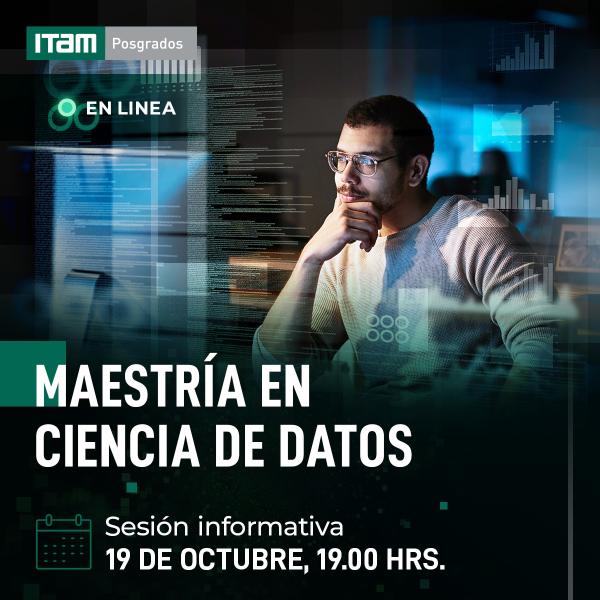 Sesión informativa Maestría en Ciencia de Datos